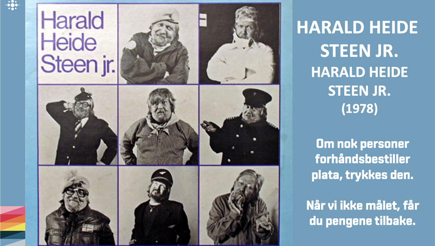 CD HARALD HEIDE STEEN JR H.H.STEEN JR (1978) Bidra.no
